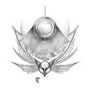  Golden Snitch tattoo design idea