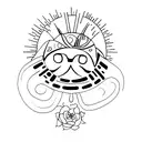 sol  tattoo design idea