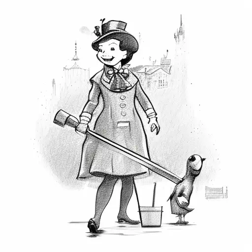 Mary poppins - hardware store  tattoo design idea