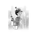 Mary poppins - hardware store  tattoo design idea