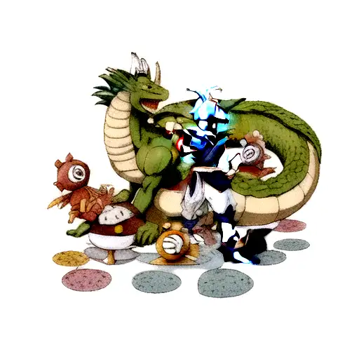 dragonball tattoo design idea