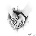 handshake tattoo design idea