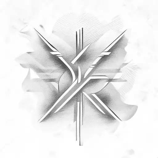 typography tattoo design idea