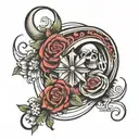 unwound band tattoo tattoo design idea