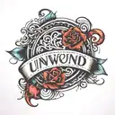 unwound band tattoo tattoo design idea
