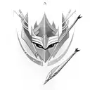 Arrow-MAL actually this my brother name aromal need to ink on my arm tattoo design idea