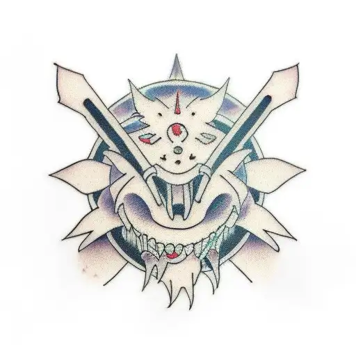 Evangelion  tattoo design idea