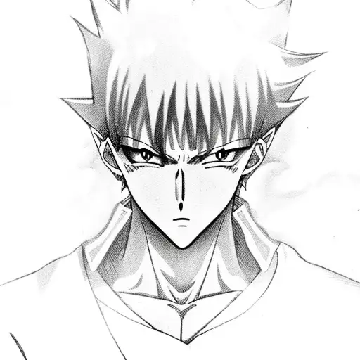 hisoka anime hunterxhunter  tattoo design idea