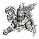 full arm tattoo Nordic + Viking gods, Greek + Spartan gods, Egyptian gods tattoo design idea