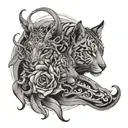 Landon Logan Raelyn Ezra Malia tattoo design idea