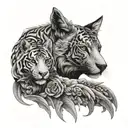 Landon Logan Raelyn Ezra Malia tattoo design idea