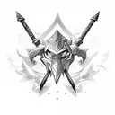 DotA 2 aegis  tattoo design idea