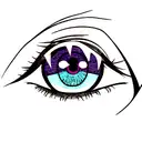 Evil Eye tattoo design idea