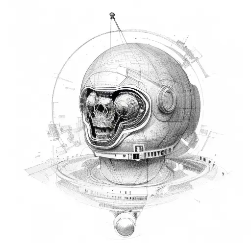 Yuri Gagarin  tattoo design idea