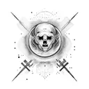 Yuri Gagarin  tattoo design idea