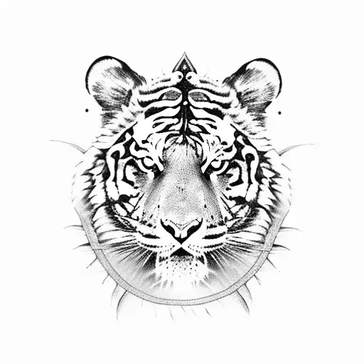 Shiva , Parents , Tiger, Chatrapati Shivaji Maharaj , Sun tattoo design idea