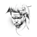 sorayama statue the weeknd after hours til dawn world tour tattoo design idea