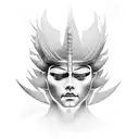 sorayama statue the weeknd after hours til dawn world tour tattoo design idea