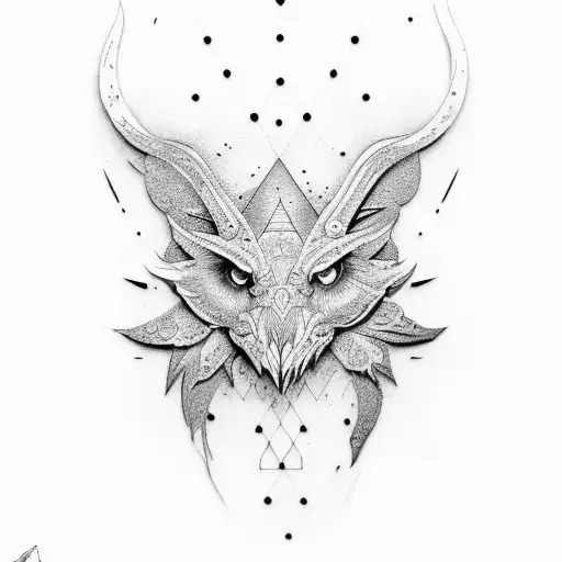 Adler tattoo design idea