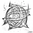 Jupiter tattoo design idea