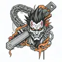 Chainsaw Man tattoo design idea