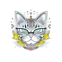 cat didi from dexters laboratory tattoo design idea