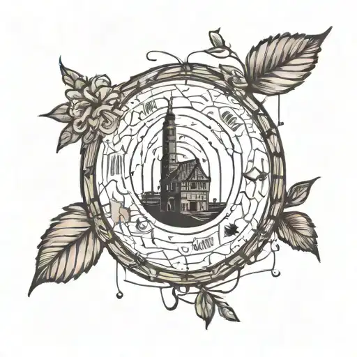 A minimal tattoo inspired by words of the stranger by albert camus , a tattoo that is minimal,and feels nothing and empt tattoo design idea