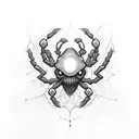 Araña de Hunter X Hunter tattoo design idea