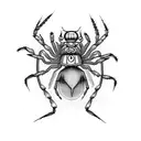 Araña de Hunter X Hunter tattoo design idea