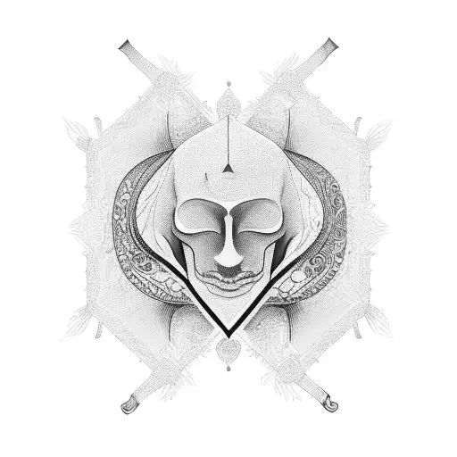 tranquility tattoo design idea