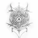 black clover tattoo design idea