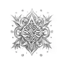 black clover tattoo design idea