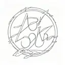 Stray kids k-pop group tattoo design tattoo design idea