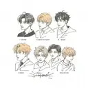 Stray kids k-pop group tattoo design tattoo design idea