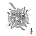 kaizen meaning hiragana with samurai tattoo design idea