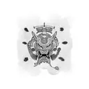 kaizen meaning with samurai tattoo design idea