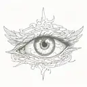 Fallen Angel Eye Painting By Alexandre Cabanel Tattoo Design tattoo design idea