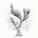 olive tree  tattoo design idea