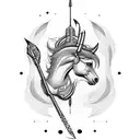 Sagittarius with my birthdate tattoo design idea