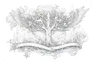 yahweh  tattoo design idea