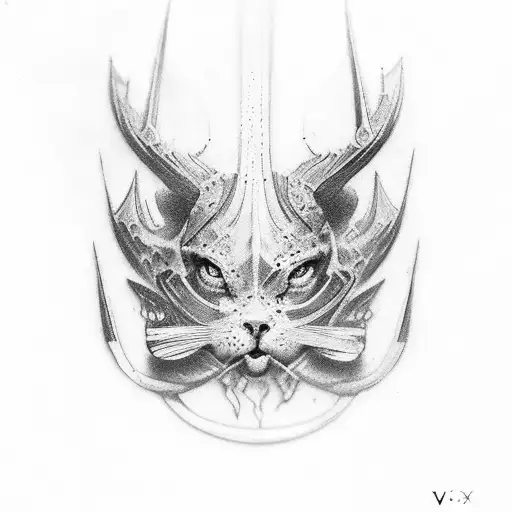 "VILXXIV" on right rib tattoo design idea