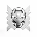 Iron Man tattoo design idea