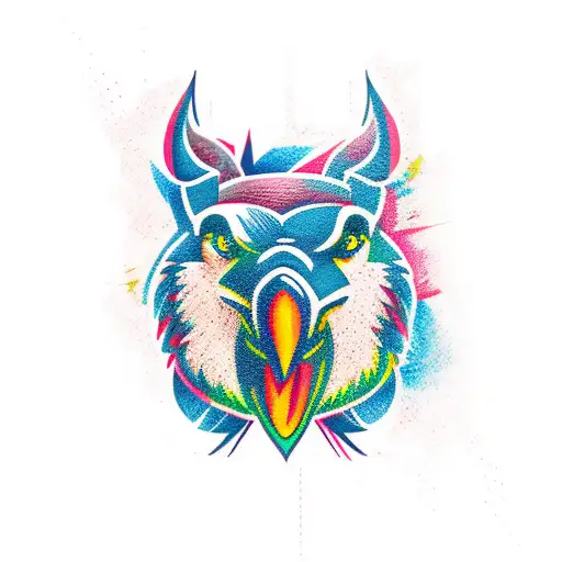 rook tattoo design idea