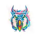 rook tattoo design idea