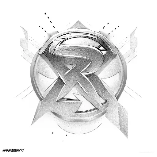 Superman symbol  tattoo design idea