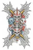 world eaters  tattoo design idea