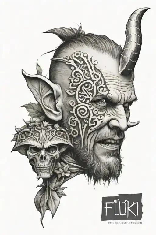 Floki tattoo design idea