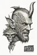 Floki tattoo design idea