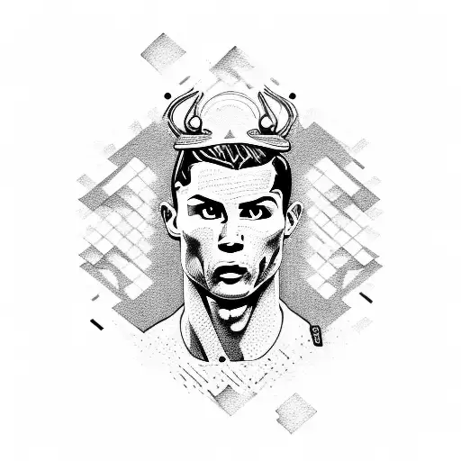 cristiano ronaldo tattoo design idea