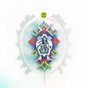 first tattoo, something with a heart, cross, knife , wave. and casino themed tattoo design idea